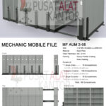 Mobile File Mekanik Alba MF AUM 3-05 B ( 180  Compartments )