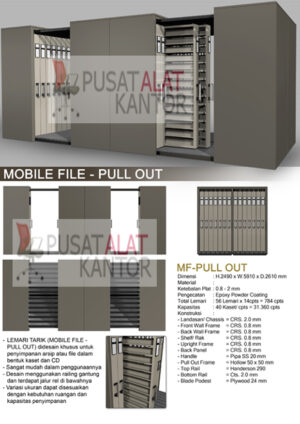 Mobile File Pull Out Alba A