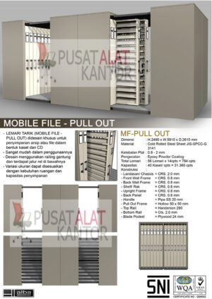 Mobile File Pull Out Alba B