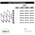 Modera 5 WorkStation Half Polycarbonat