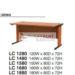 Grand Furniture Workstation Lexus - Desk LC 1280, LC 1480, LC 1580, LC 1680, LC 1880