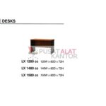 Grand Furniture Workstation Lexus - Desk LX 1280 CC, LX 1480 CC, LX 1580 CC