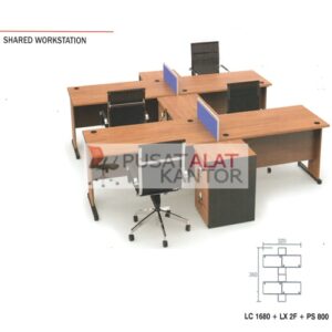 Grand Furniture Workstation Lexus - Shared Work Station 2