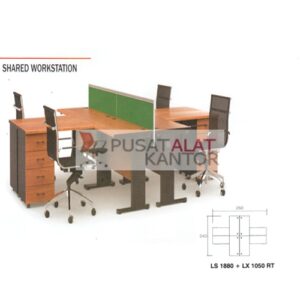 Grand Furniture Workstation Lexus - Shared Work Station