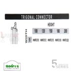Modera 5 WorkStation Triagonal Connector