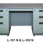 Meja Kantor Lion L-101 N & L-103 N